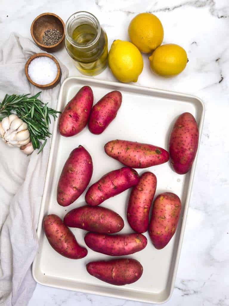 Delicious Roasted Red Potatoes ingredients