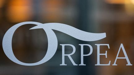 Le logo d'Orpea. (LOIC VENANCE / AFP)