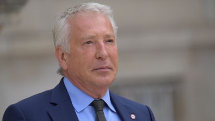 Philippe Ballard, le porte-parole du Rassemblement national à l'Assemblée nationale le 10 juillet 2024 (BERTRAND GUAY / AFP)