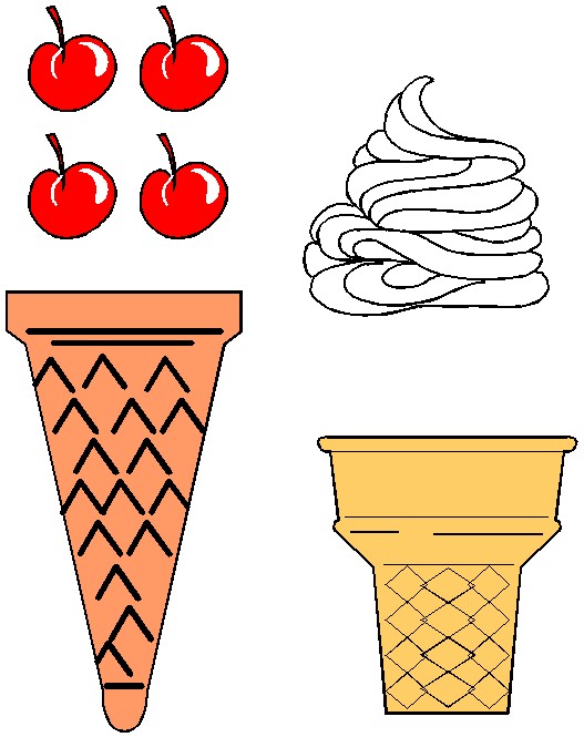 Printable Ice Cream Cone Template