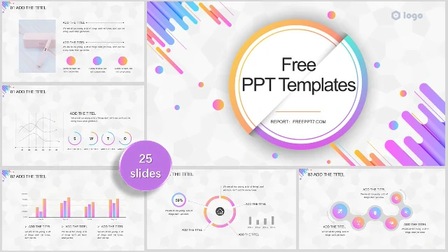 Dynamic Dot Business PowerPoint Templates