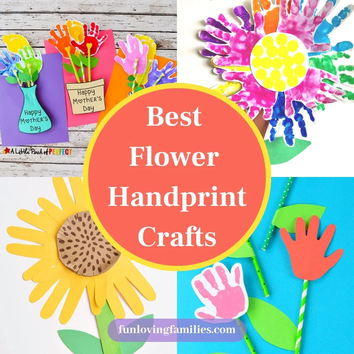 23 Best Flower Handprint Crafts & Art Ideas - Fun Loving Families