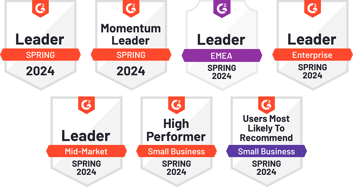 Gainsight G2 Badges, Spring 2024