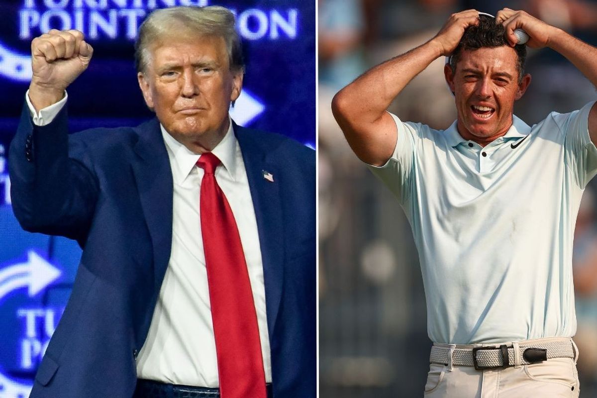 Donald Trump rubbed salt into Rory McIlroy's wounds online