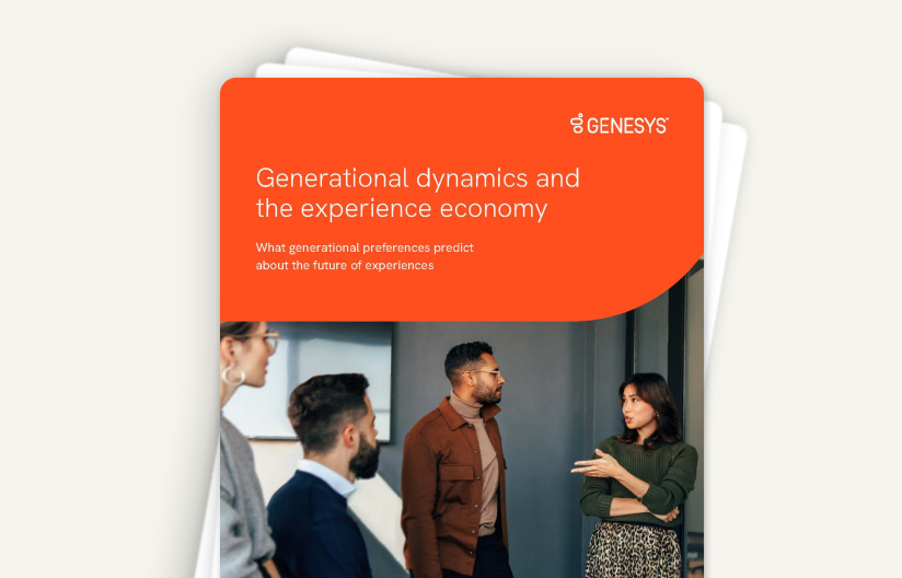 Generational dynamics and the experience economy