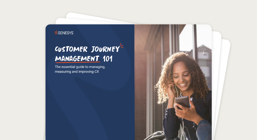 Elevate CX with journey management