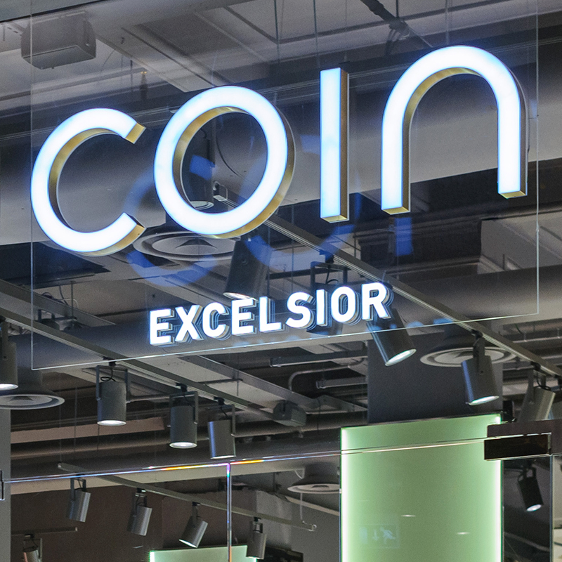 Giovanni Raspini apre in Coin Excelsior