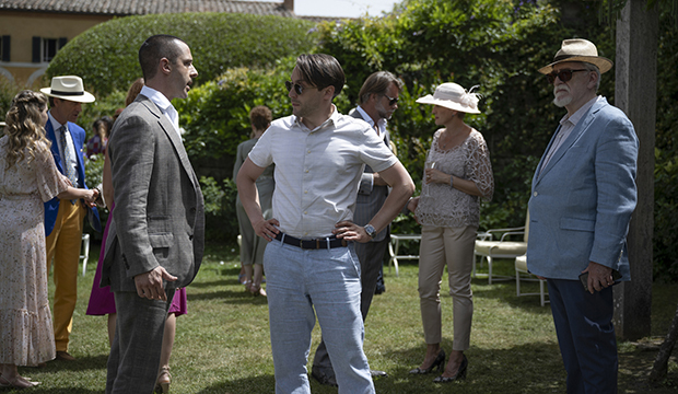 Jeremy Strong, Kieran Culkin and Brian Cox, Succession