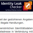 Security: Datenbank informiert über Identitätsklau