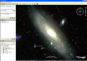 Google Earth sky