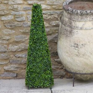 Artificial Topiary Boxwood Obelisk