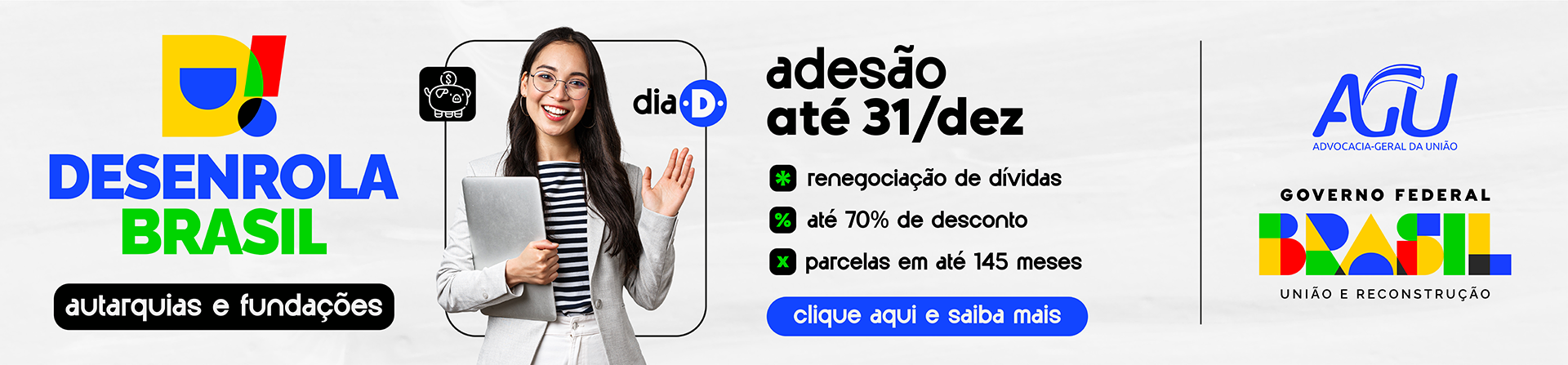 Banner Desenrola Brasil - Acesse e saiba mais