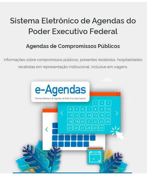 Banner e-agenda do Presidente da Fundação