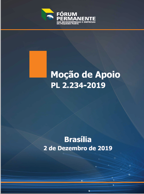 Moção de Apoio PL 2.234-2019