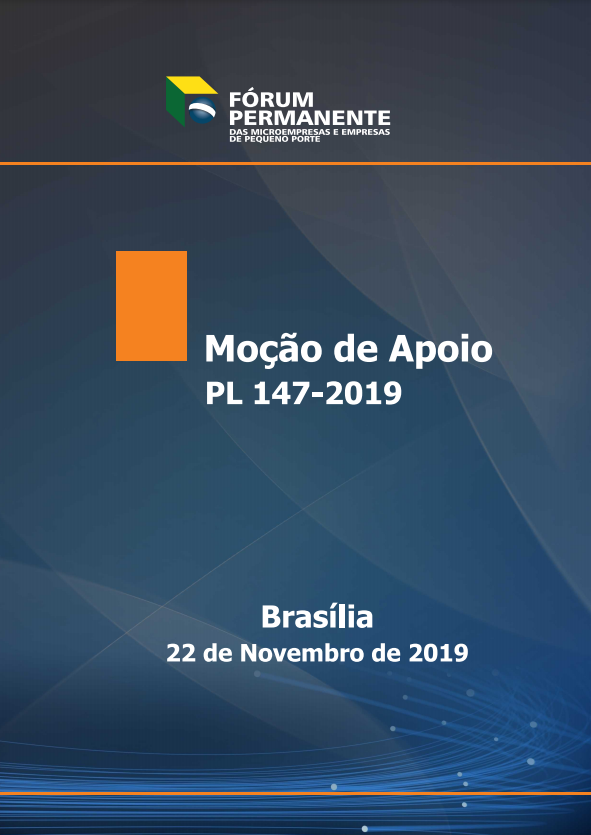 Moção de Apoio PL 147-2019