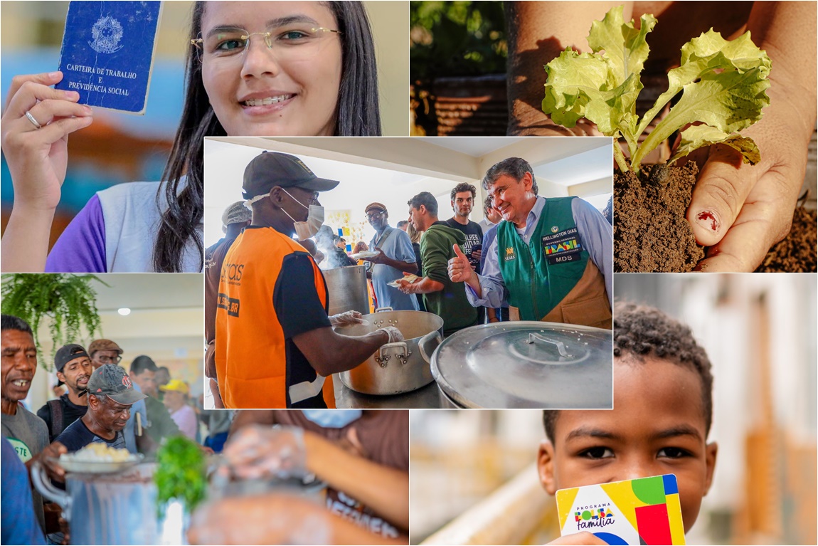 Os primeiros resultados do esforço do Governo Federal em novamente retirar o Brasil do Mapa da Fome começaram a aparecer: 24,4 milhões de pessoas deixaram a situação de insegurança alimentar grave e a pobreza no Brasil caiu ao menor nível desde 2012