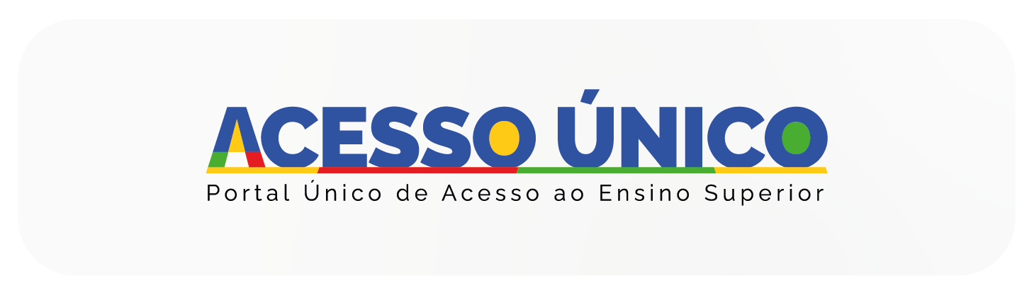 Acesso à plataforma: Acesso único: Portal único de Acesso ao Ensino Superior"