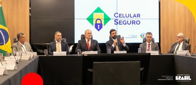 Ministério da Justiça e Segurança Pública lança o novo Celular Seguro em evento no Palácio da Justiça