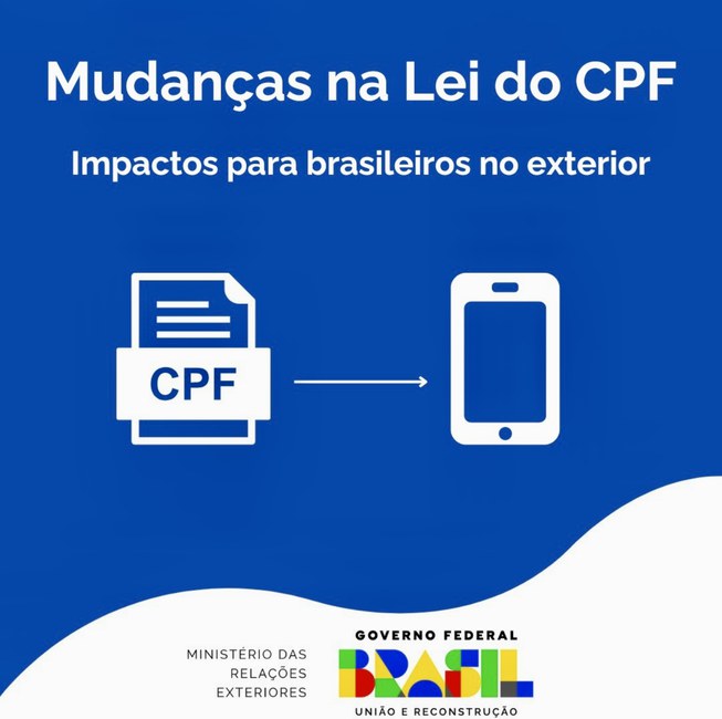 MUDANÇAS NA LEI DO CPF