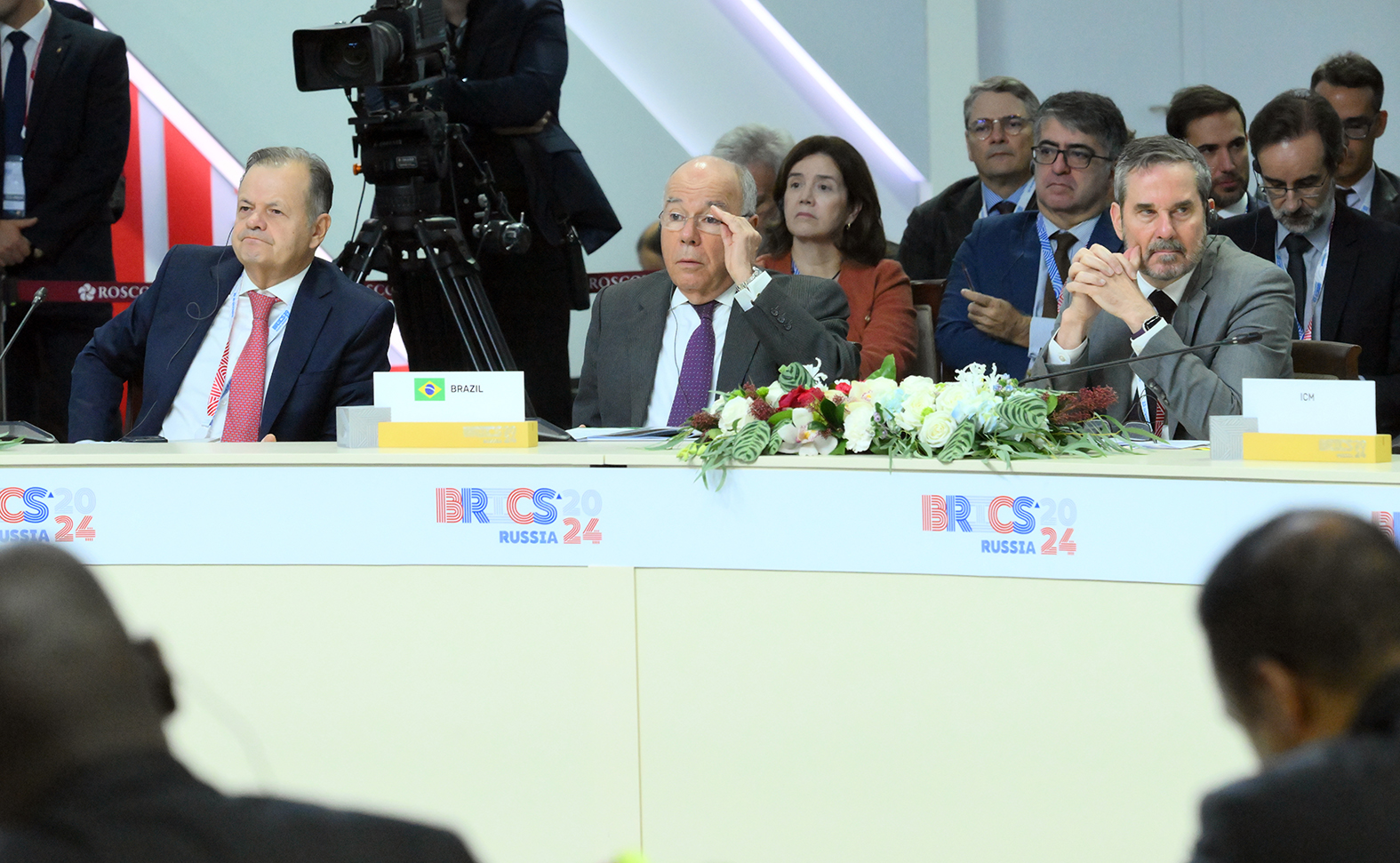 23.10.2024 - Ministro das Relações Exteriores do Brasil, Mauro Vieira, durante reunião ampliada dos líderes do BRICS, na 16ª Cúpula do BRICS em Kazan, Rússia