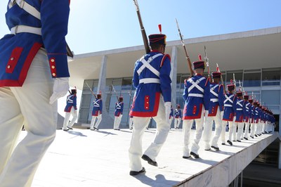 Troca da Guarda do Palácio do Planalto