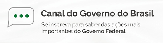 link para o canal do Governo Federal