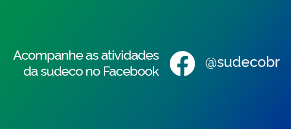 Acompanhe as atividades da SUDECO nas redes sociais