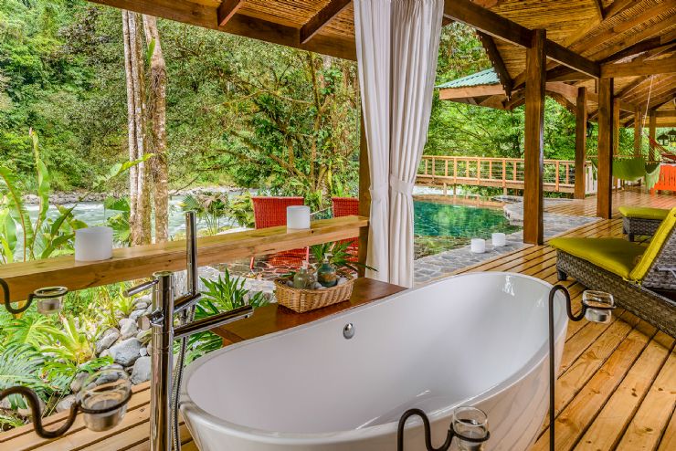 Pacuare Lodge - Jaguar Villa with private pool overlooking Pacuare River