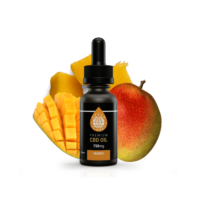 Full Spectrum Tincture 750/1500Mg Mango Flavor 30ml