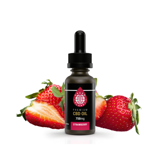 Full Spectrum Tincture 750/1500Mg Strawberry Flavor