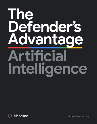 Mandiant Defender's Advantage AI report cover