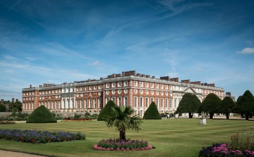 Hampton Court Palace - The Baroque South and East Fronts.