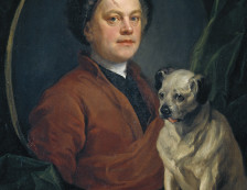 Tate Britain - William Hogarth, Painter and his Pug 1745.