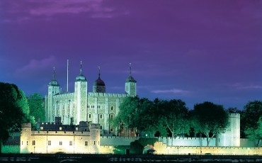 Tower of London - View across the Thames to the White Tower. The Tower of London is one of Britains oldest and most iconic landmarks. throughout history its roles have been varied, Treasury, Fortress, Armoury, Menagerie, and home of the Royal Mint, Crown Jewels, public record office, and of course the Tower ravens.