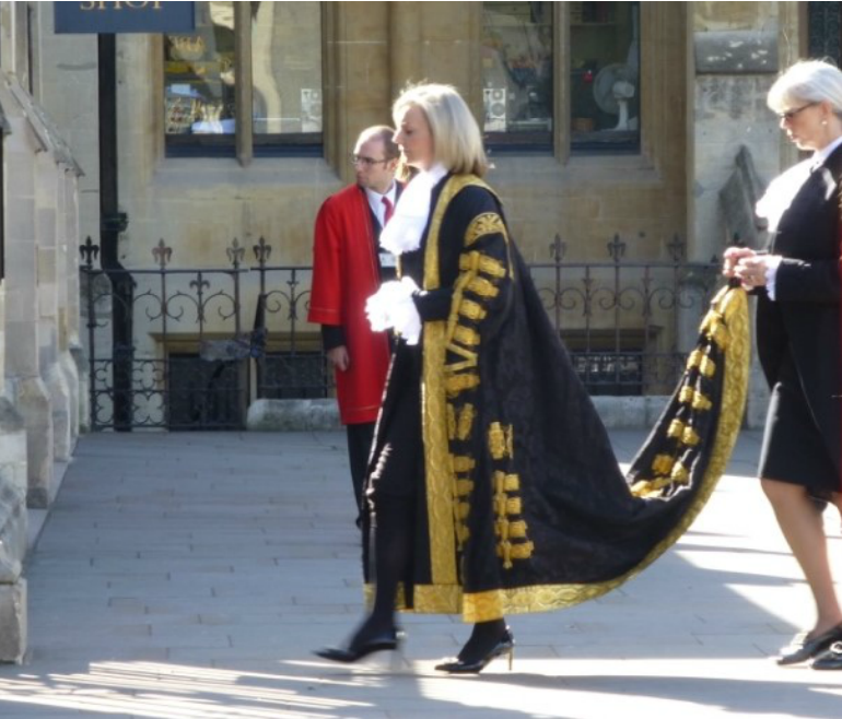 Judges Service at Westminster Abbey - The Lord High Chancellor. Photo Credit: ©Angela Morgan. 