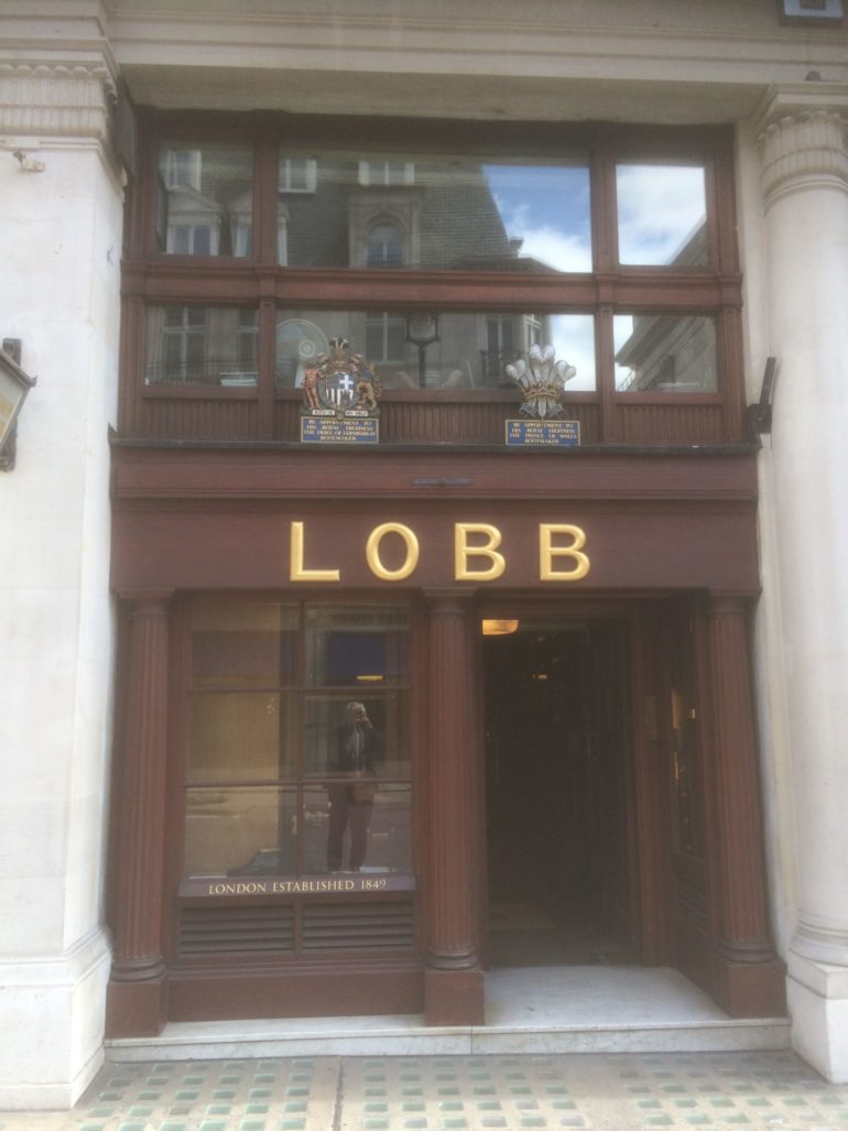 London St James's Street: John Lobb Bootmaker. Photo Credit: © Edwin Lerner. 