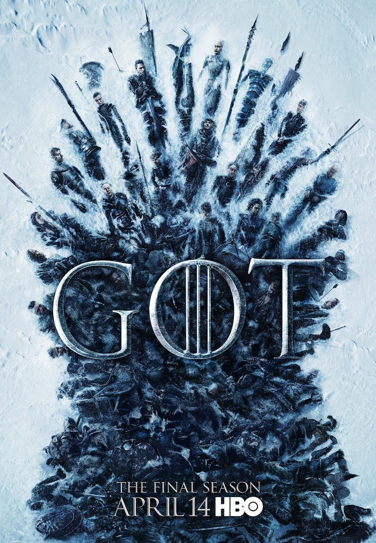 Game of Thrones Season 8 poster. Photo Credit: @HBO. 