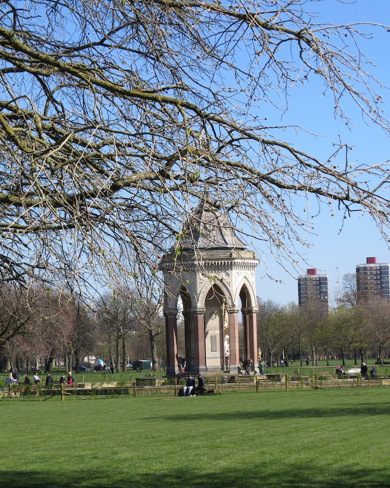 Angela Burdett-Coutts Memorial Drinking Fountain, Victoria Park, Bow, East London. Photo Credit: © Steve Fallon.