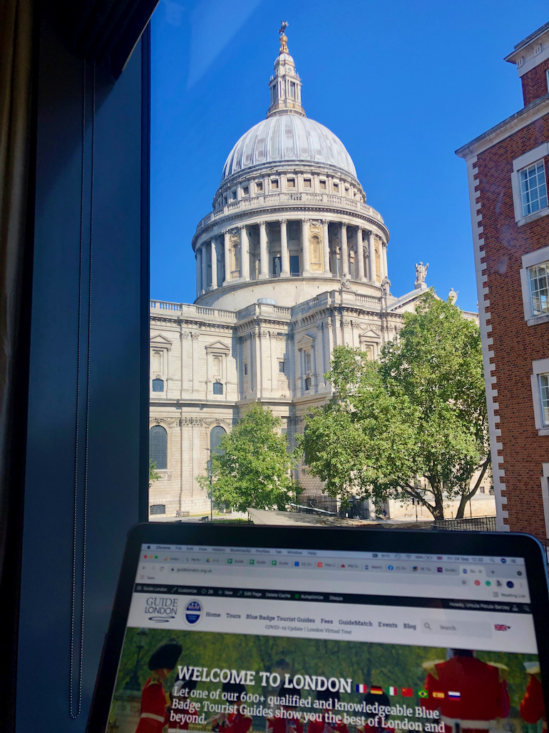 View of St Paul's Cathedral from Leonardo Royal London St Paul's. Photo Credit: © Ursula Petula Barzey.