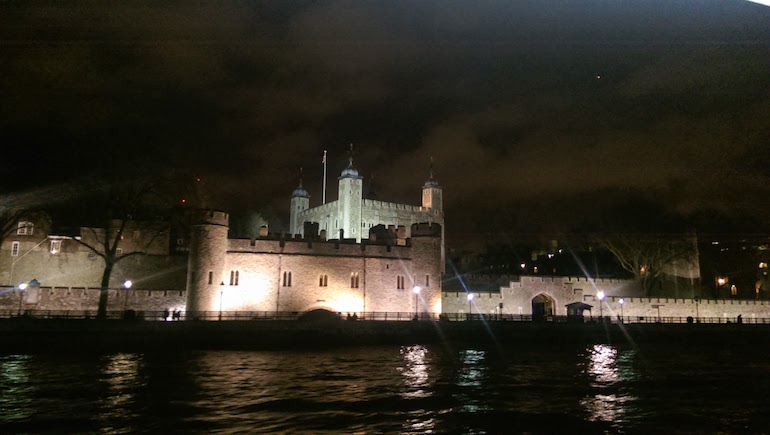 The Tower of London by night. Photo Credit: © Steve Fallon.