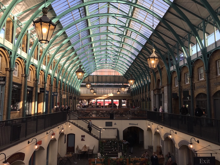 Covent Garden in London. Photo Credit: © Alfie Talman.