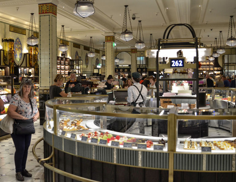 Food Hall at Harrods department store in London. Photo Credit: © Massimo Parisi via 123RF.com.