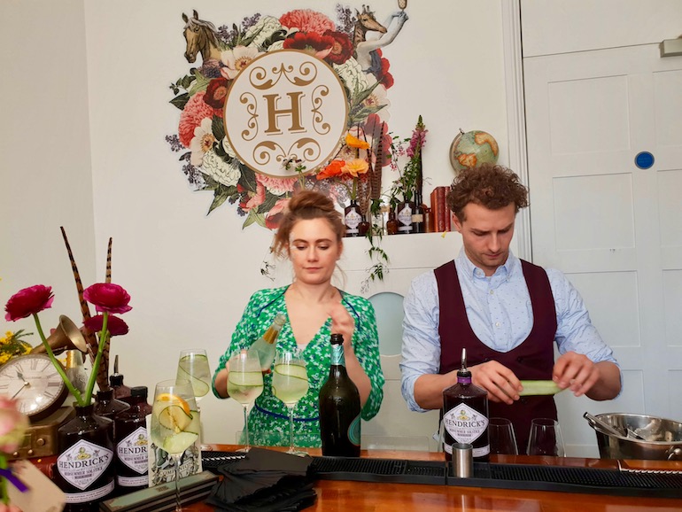 Pop up event in London for Hendrick's Gin. Photo Credit: © Ursula Petula Barzey.