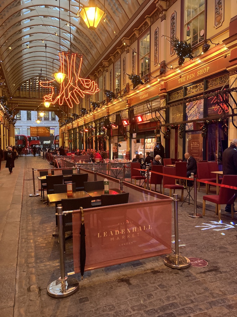 Leadenhall Market, where Dr Lockyer obtained his herbs and chemicals. Photo Credit: © Rick Jones.