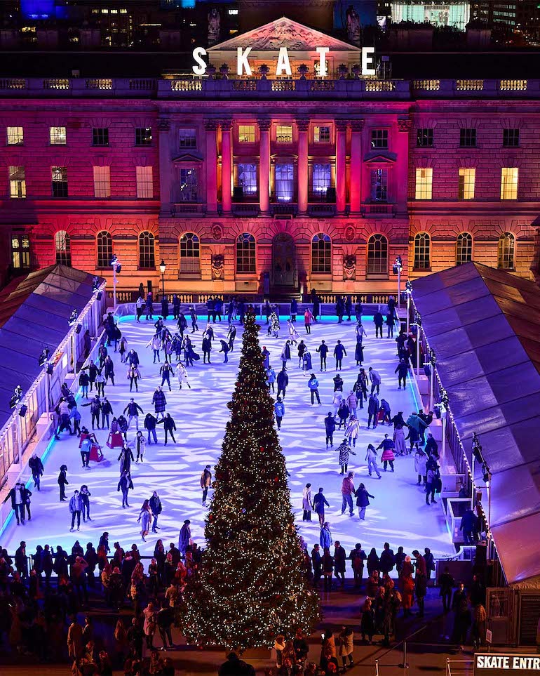 Skate at Somerset House with Moët & Chandon. Photo Credit: © Somerset House.