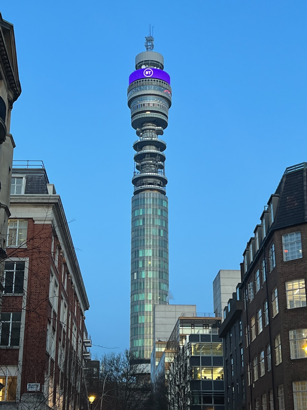 BT Tower in London. Photo Credit: © Ursula Petula Barzey.