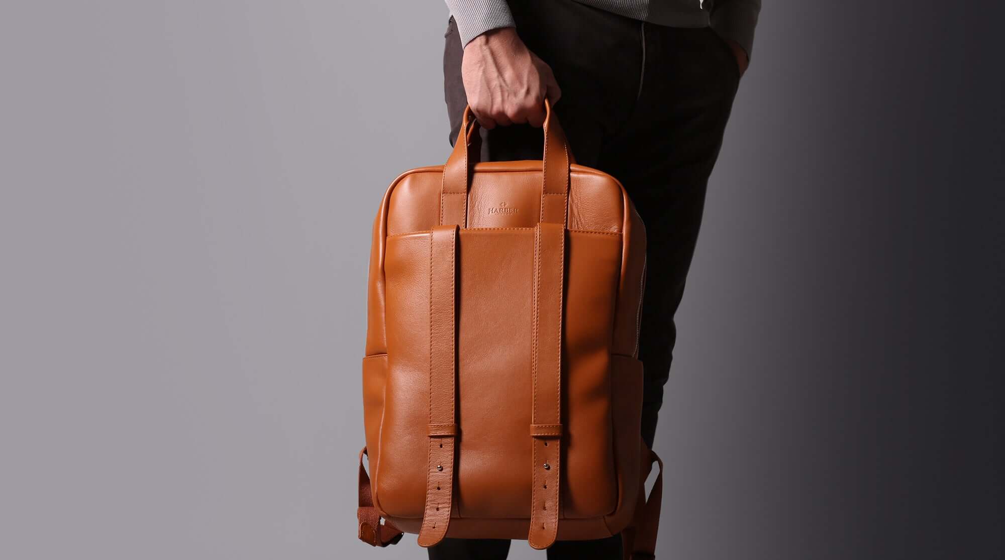 Luxurious Leather Backpack