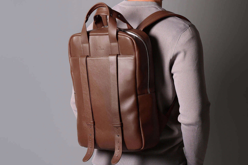 City Backpack Deep Brown