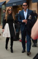 JENNIFER LOPEZ and Her Boyfriend Alex Rodriguez Out in New York 04/01/2017