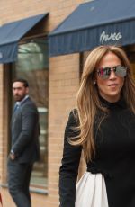 JENNIFER LOPEZ and Her Boyfriend Alex Rodriguez Out in New York 04/01/2017